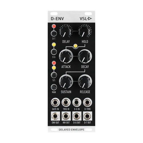 D-ENV : 10hp Eurorack format Delayed Envelope Generator - ADSR | Mysite