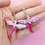 Thumbnail: Dragonfruit Dragonflight Earrings