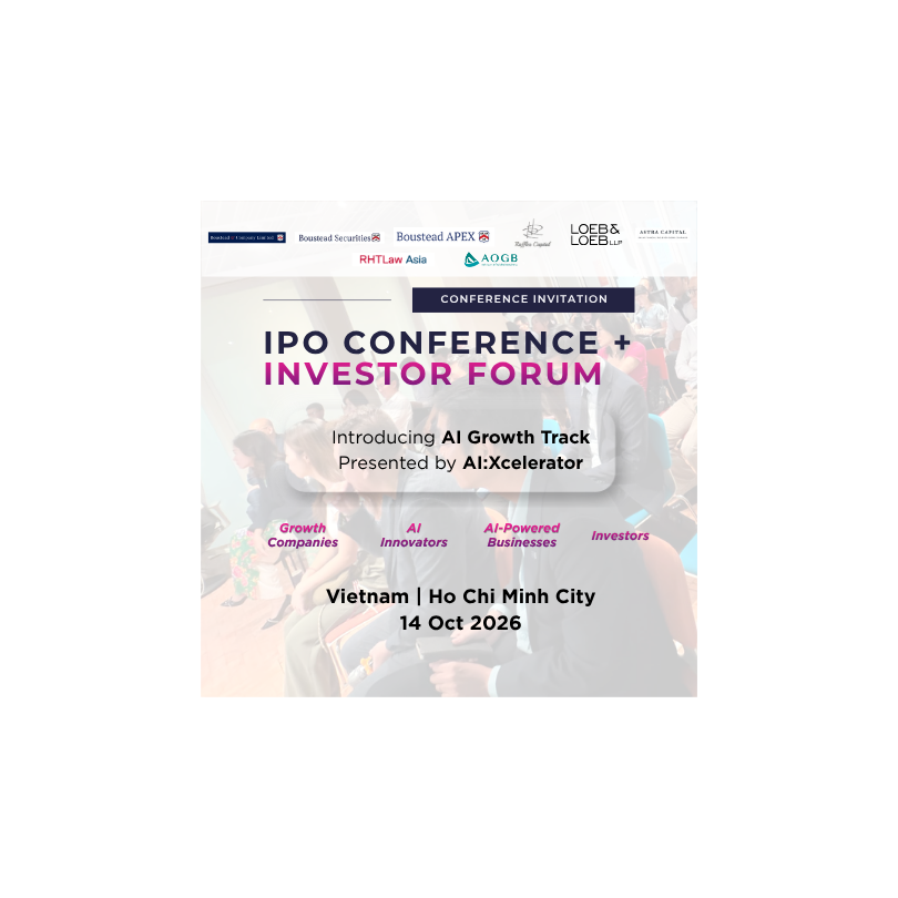 IPO Conference: A.I. & Investors - 2nd Vietnam/Ho Chi Minh City 2026