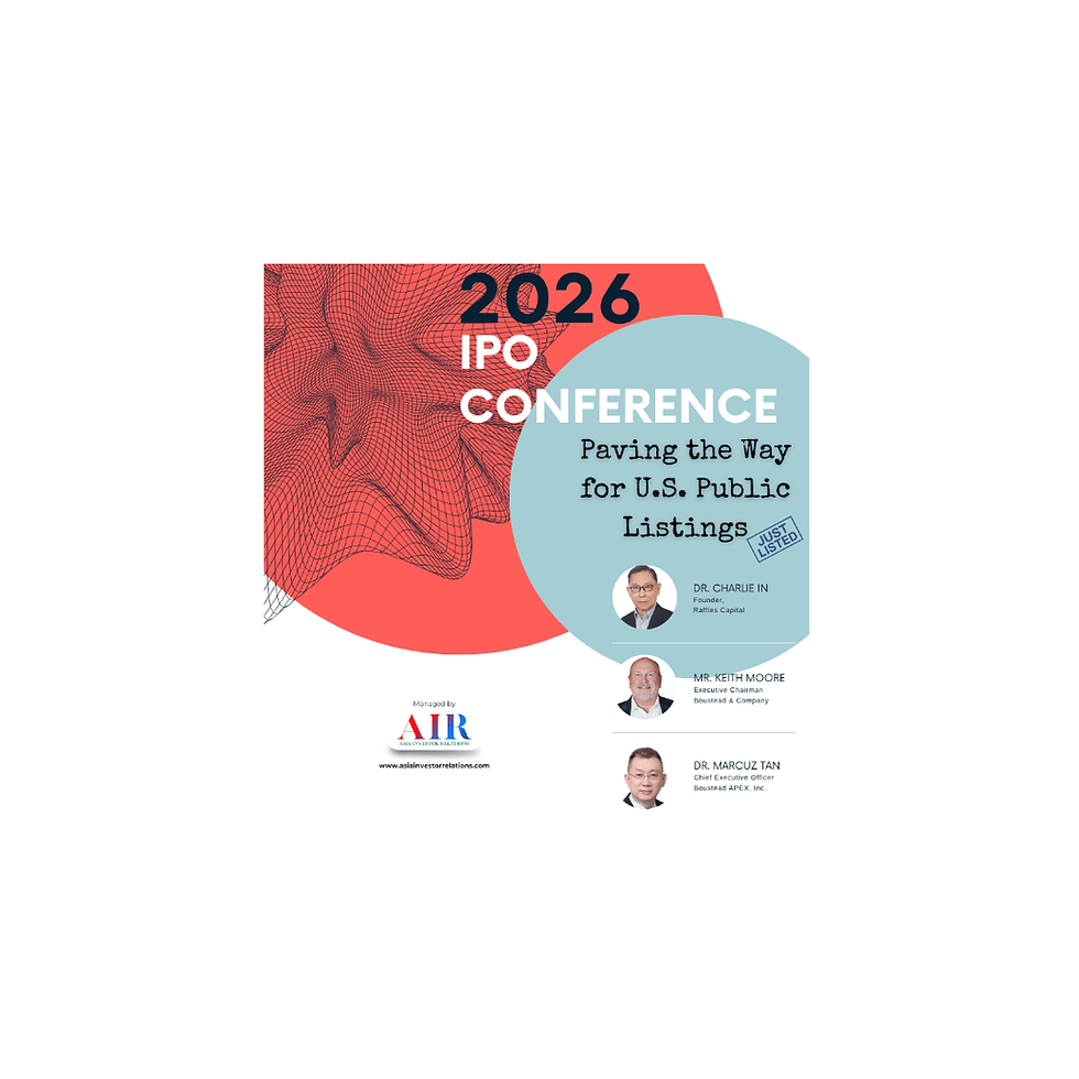IPO Conference + AI:Xcelerator - across Asia