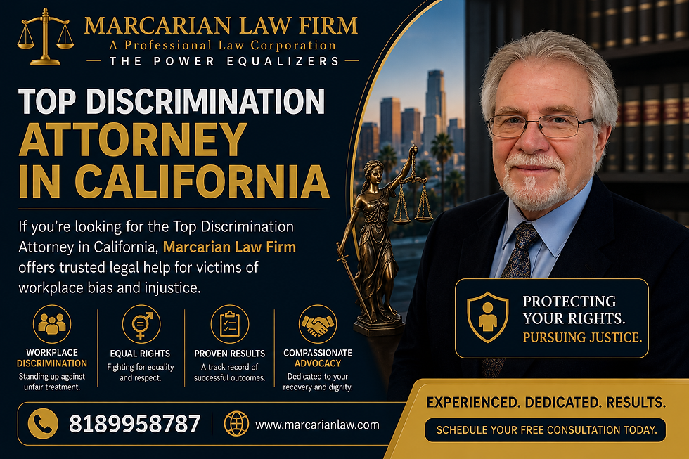 Can You Sue Your Employer for Workplace Discrimination in California?