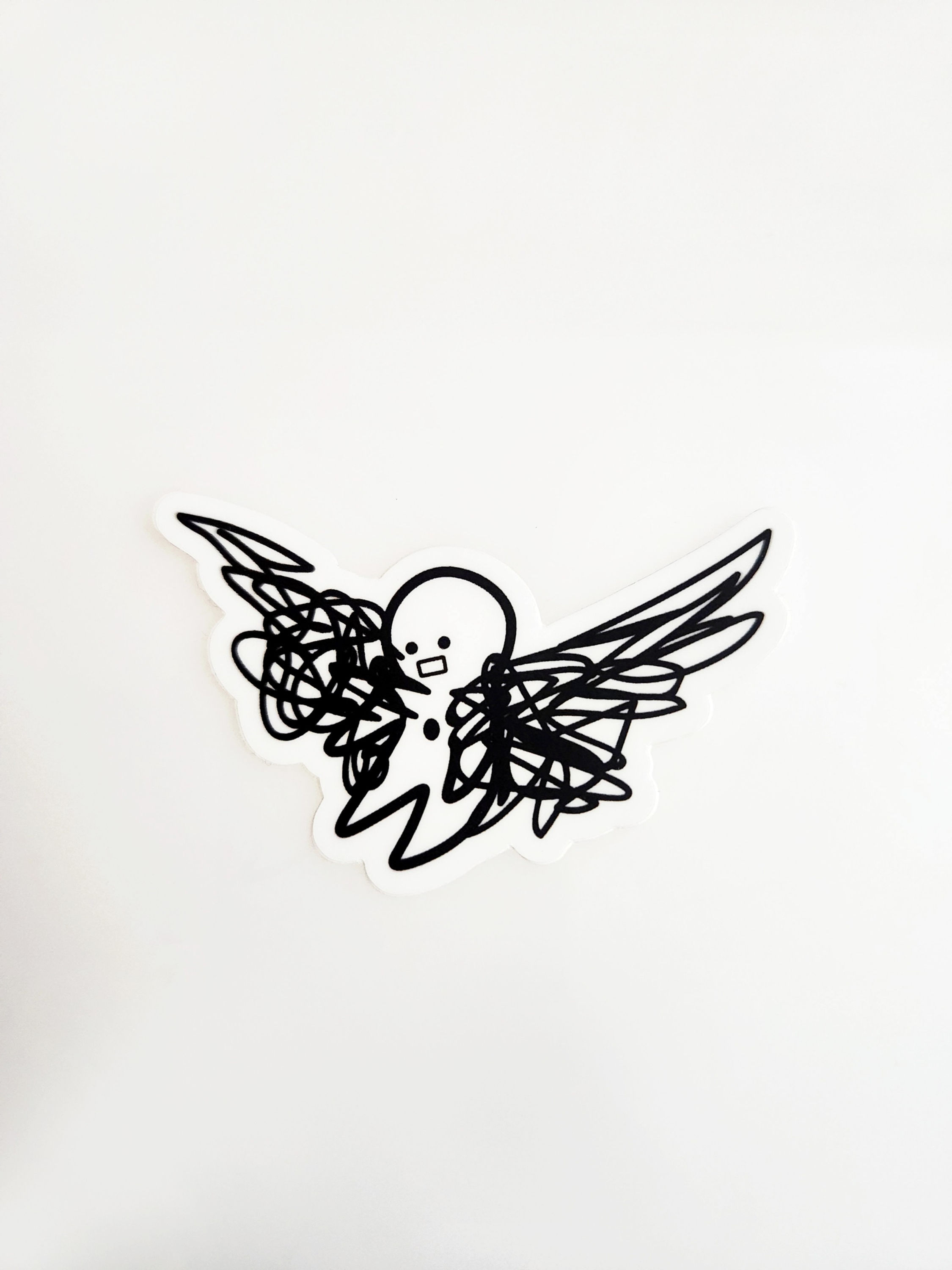 Little Ingans Dark Wings Sticker
