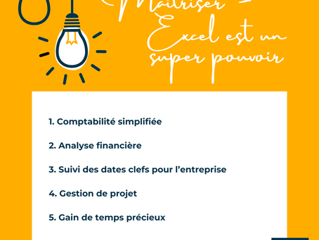 💻 Pourquoi maîtriser Excel est un super pouvoir pour votre entreprise ? 💡