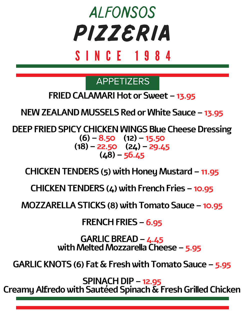 White Green and Red Lines Pizza Menu.png