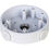 Thumbnail: White round junction box with multiple mounting points for secure surveillance camera installation.