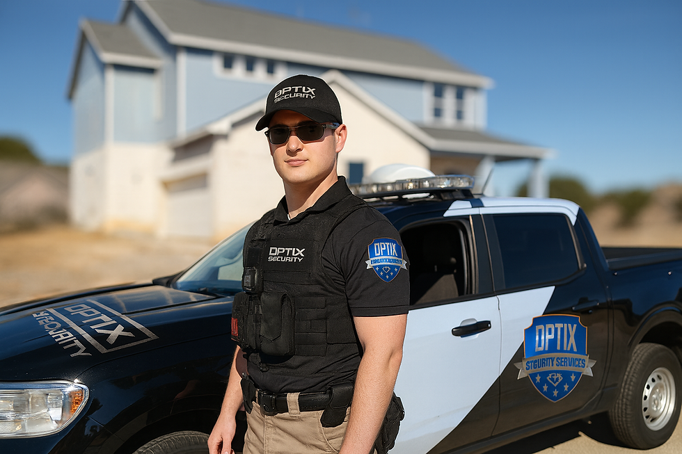 Optix Security Services LLC Security Vehicle