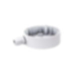 B6-W-2 white security camera junction box bracket for cable management – Pono Surveillance