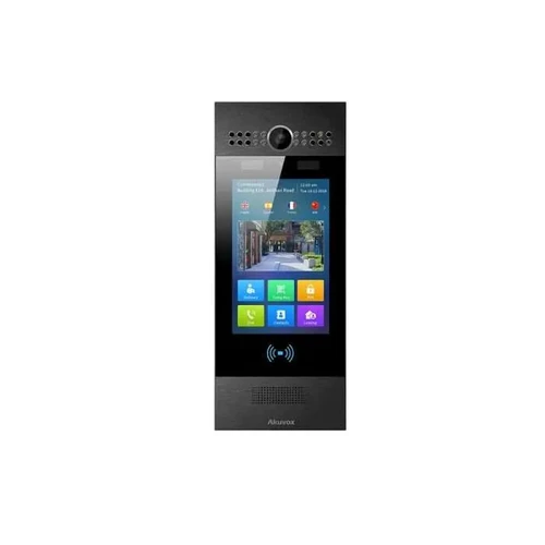 SIP Door Phone R29C-BLK with Facial Recognition | Pono Surveillance LLC