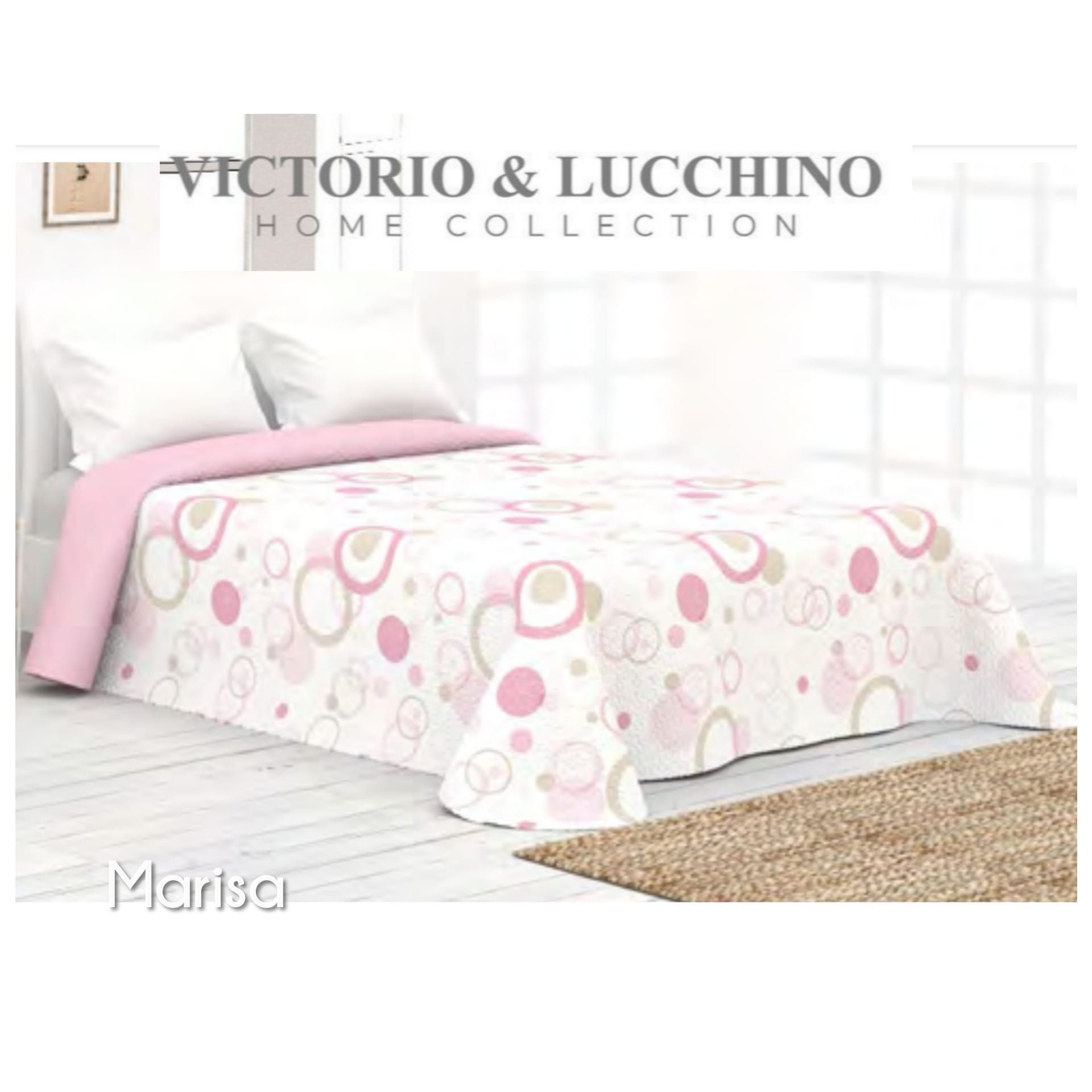  Colcha bouti eco Marisa rosa V&L