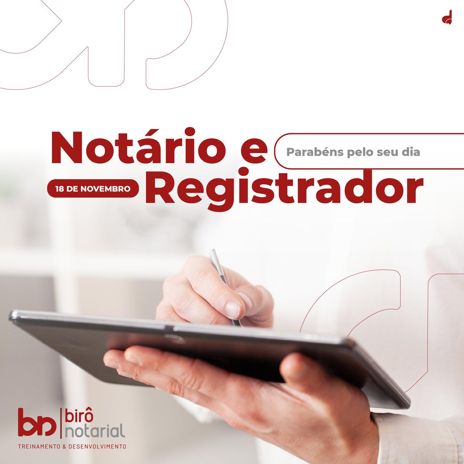 Dia do Notário e do Registrador