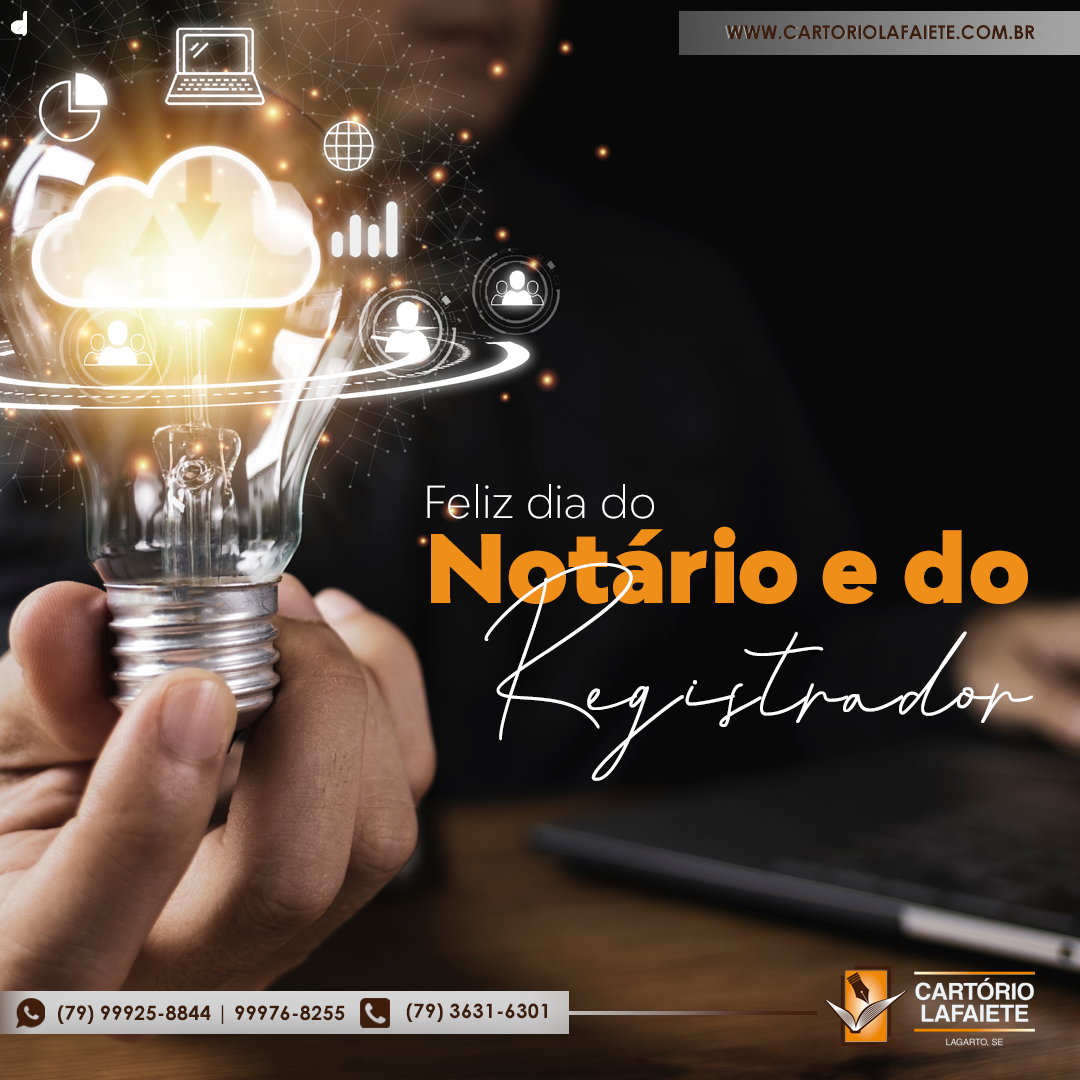 Dia do Notário e do Registrador