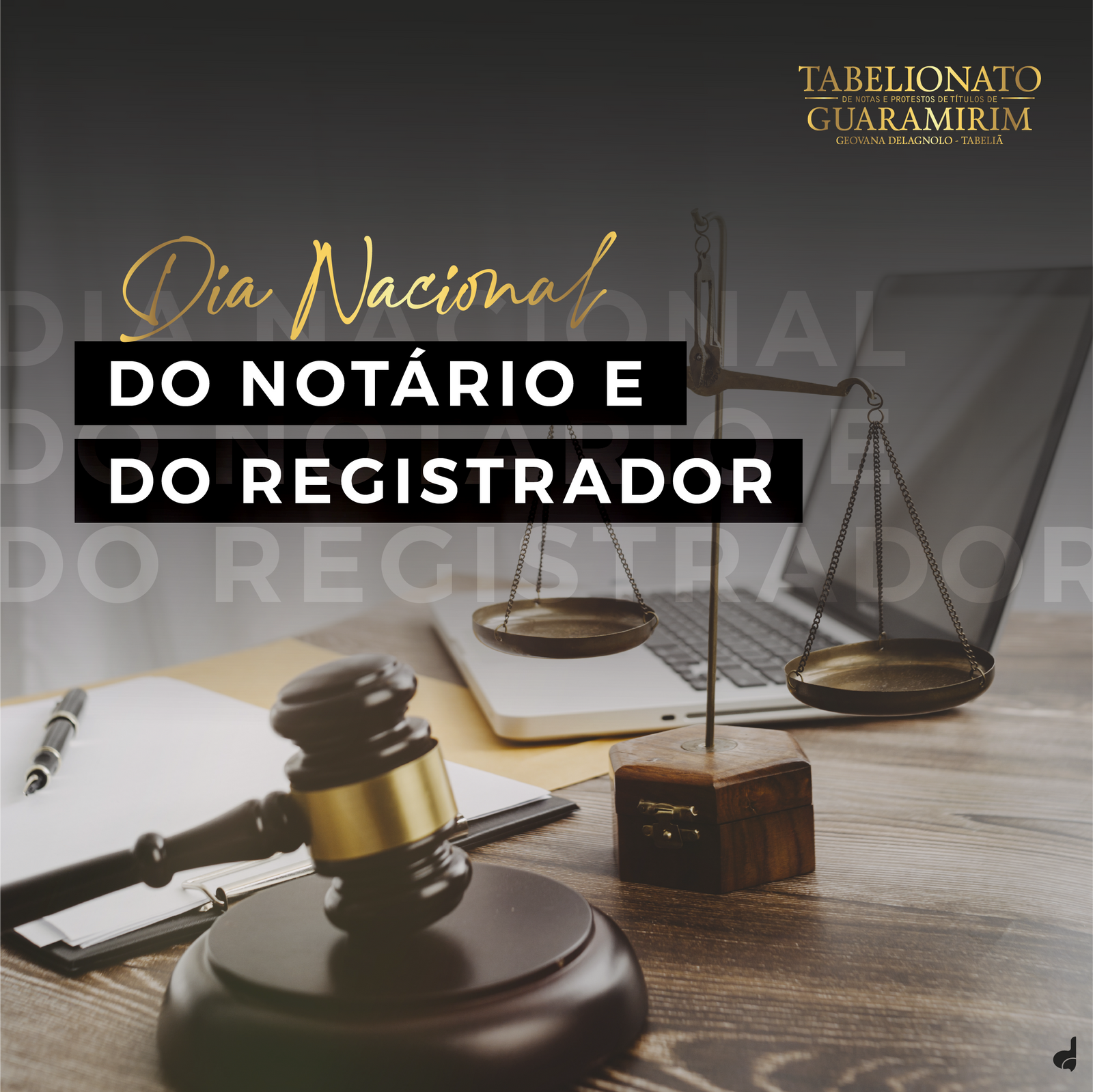 Dia do Notário e do Registrador