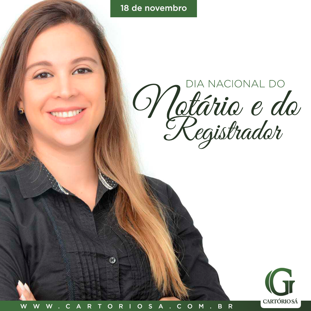 Dia do Notário e do Registrador