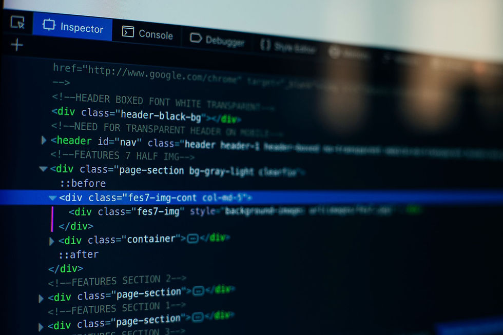 Arquivo de configuração técnica exibido em tela de computador