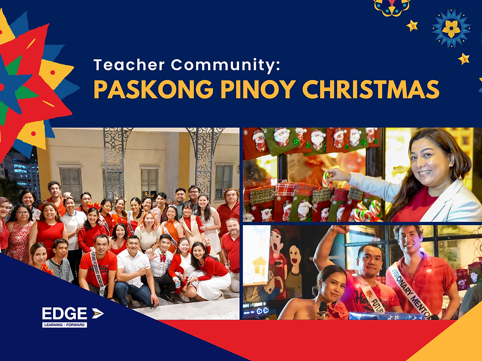 Edge Tutors' Paskong Pinoy Christmas Party Recap!
