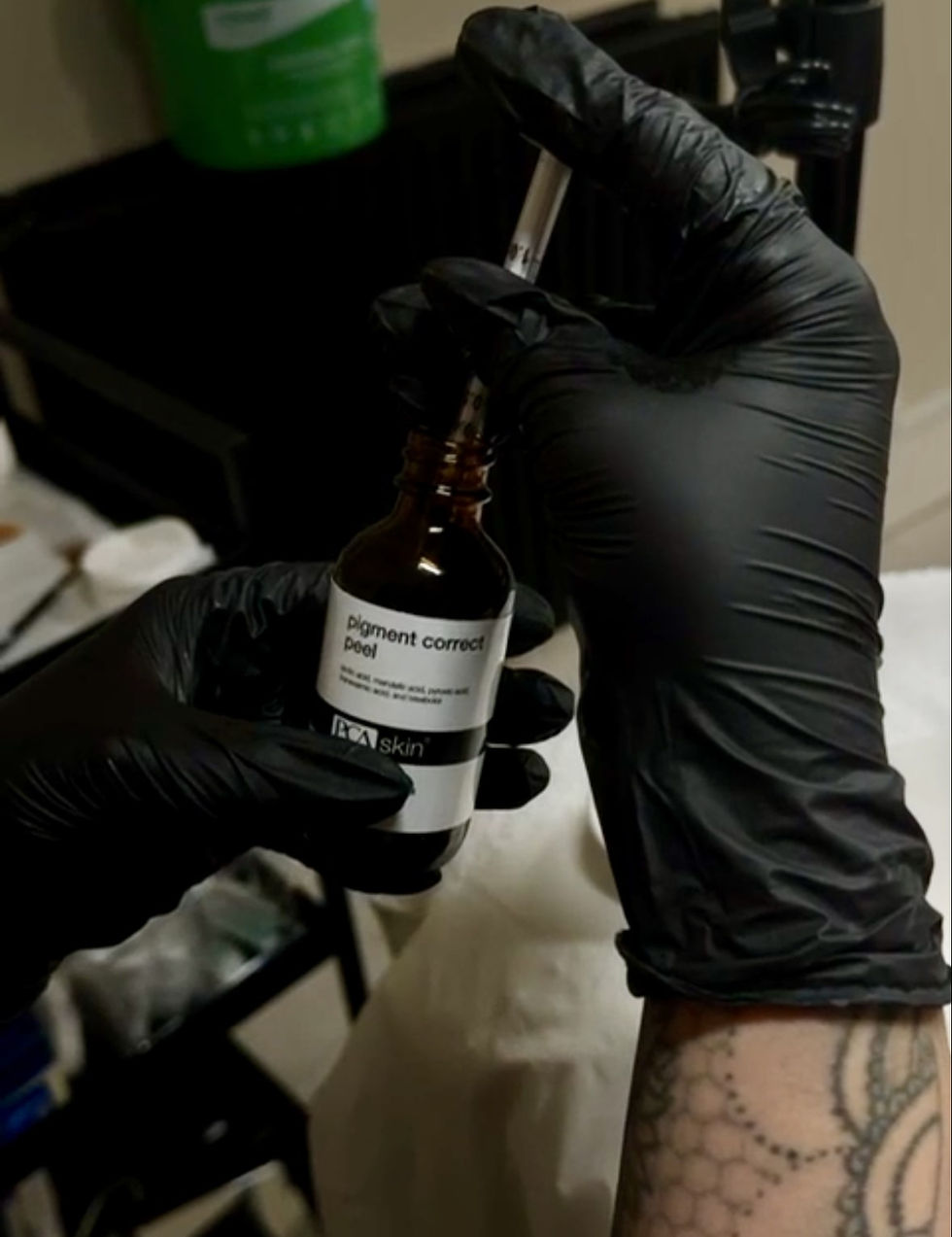 PCA Skin care treatment for facials