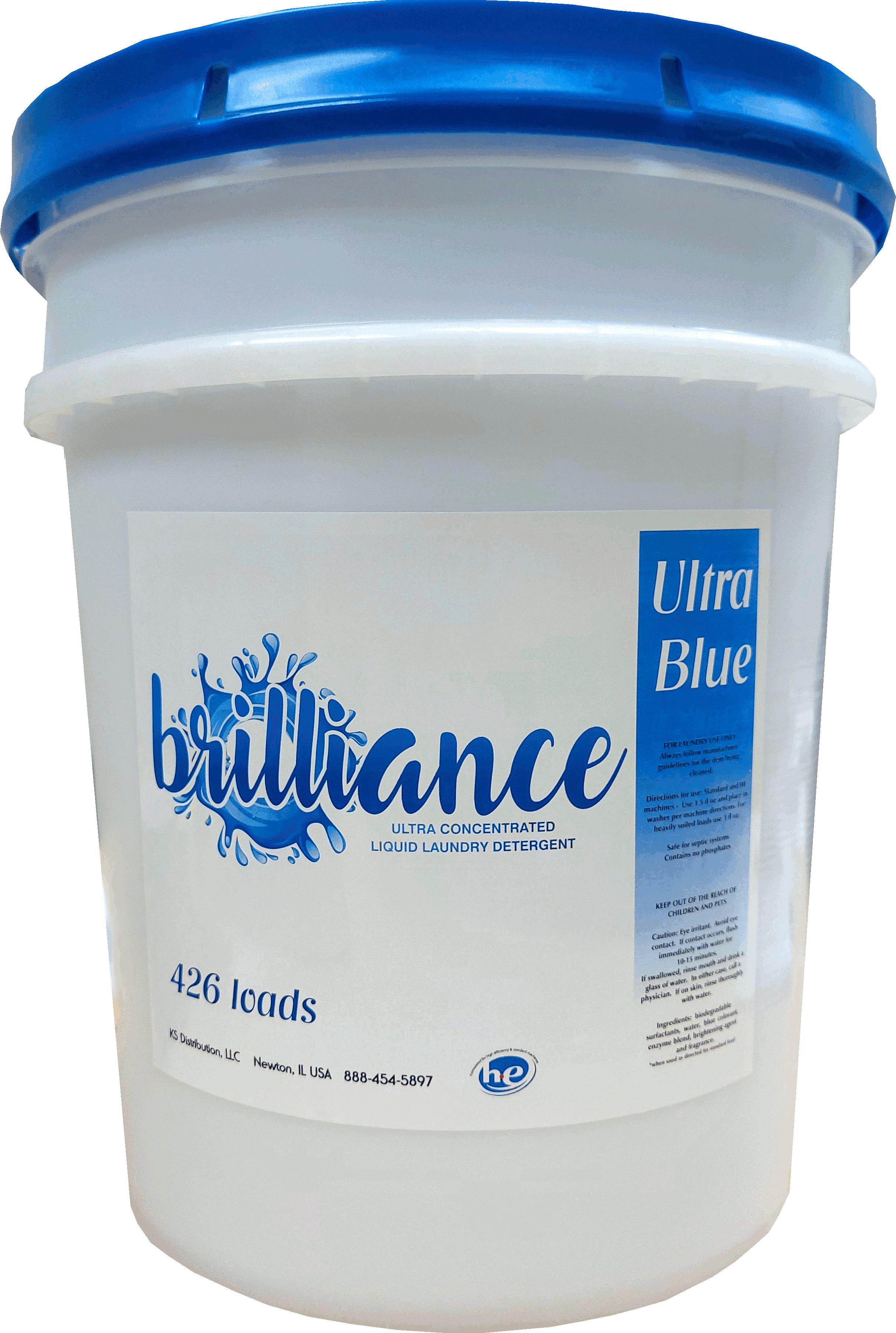 Brilliance Blue Laundry 5 Gallon