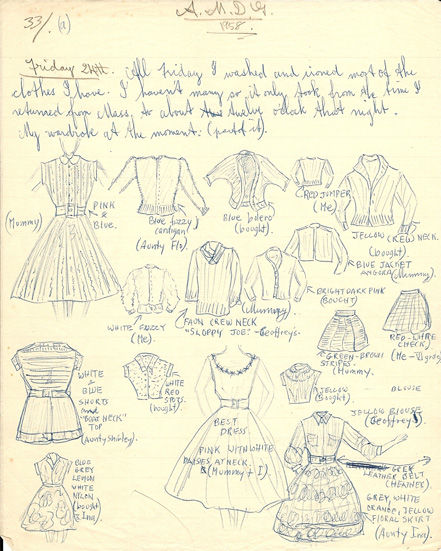 Clothes sketches (a)