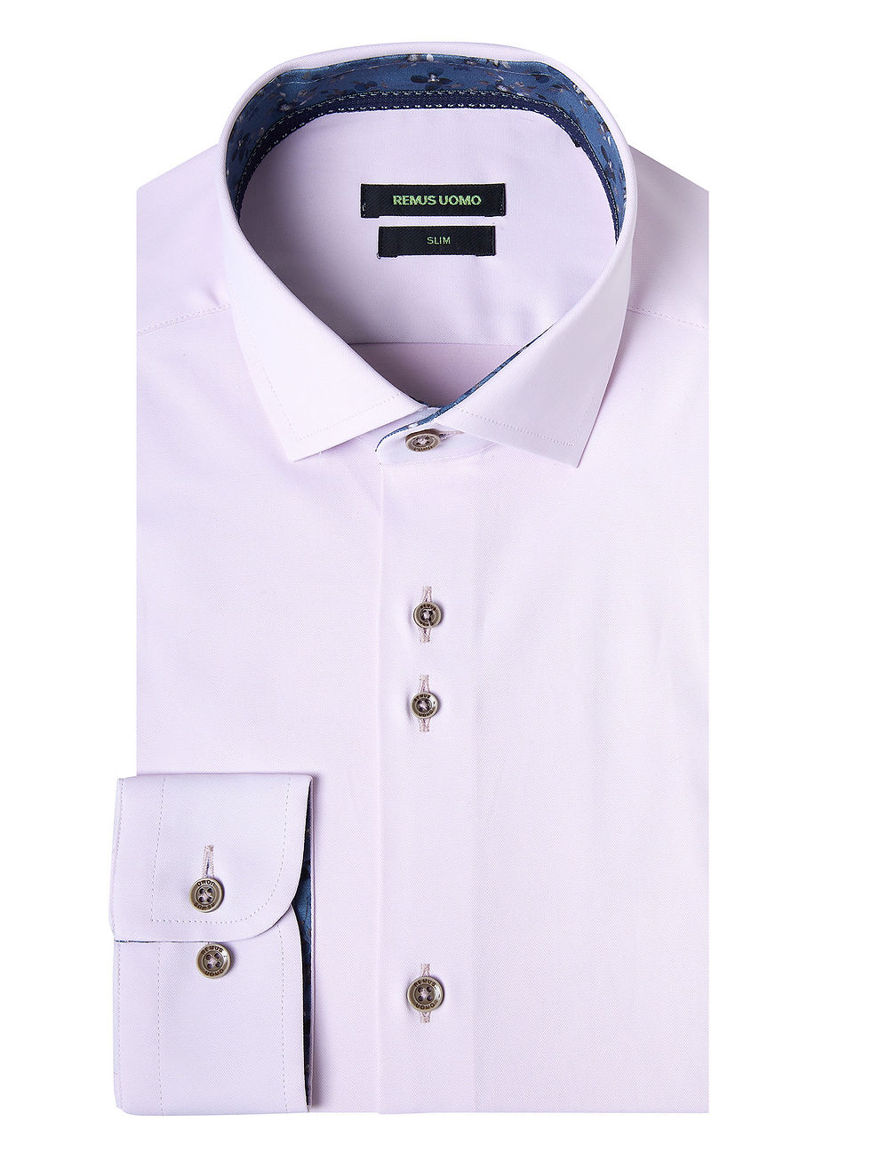 Thumbnail: Remus Uomo Slim Fit Easy Iron Shirt