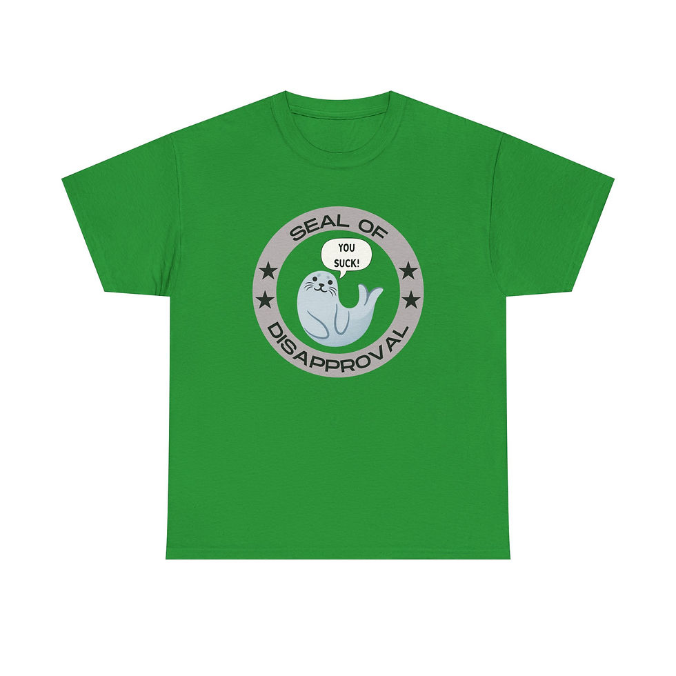 Thumbnail: Seal of Disapproval Unisex Cotton Tee 