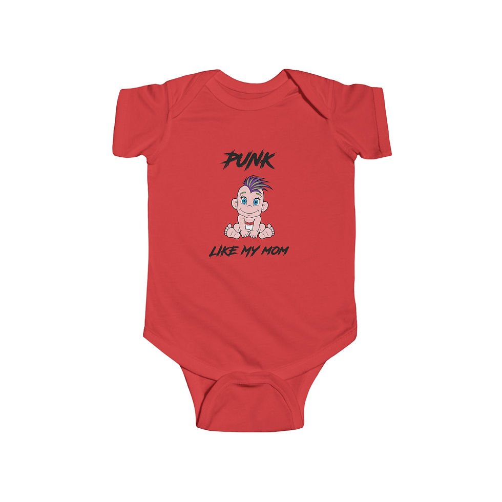 Thumbnail: Punk Like My Mom Infant Bodysuit