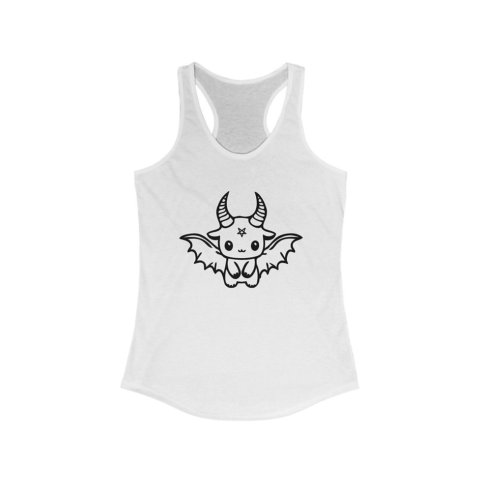 Thumbnail: Cute Satan Racerback Tank Top 