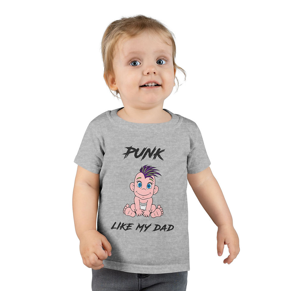 Punk Like My Dad Toddler T-Shirt  
