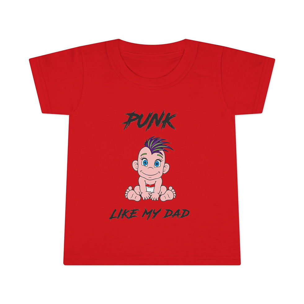 Thumbnail: Punk Like My Dad Toddler T-Shirt  