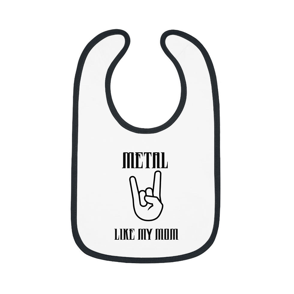 Thumbnail: Metal Like My Mom Bib