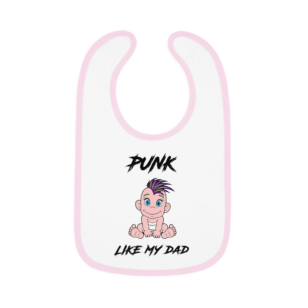 Thumbnail: Punk Like Dad Baby Bib
