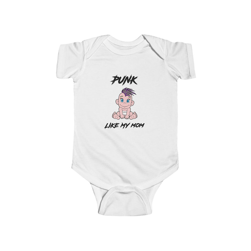 Thumbnail: Punk Like My Mom Infant Bodysuit