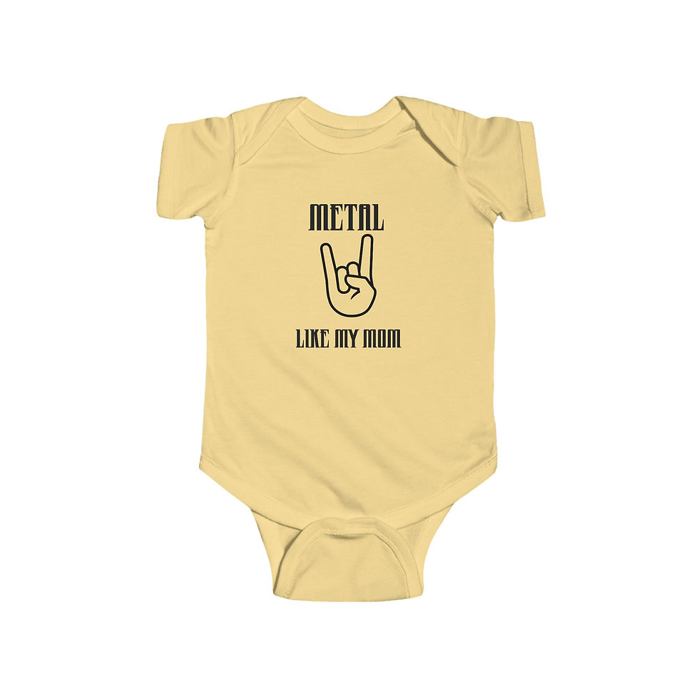 Thumbnail: Metal Like Mom Infant Bodysuit 