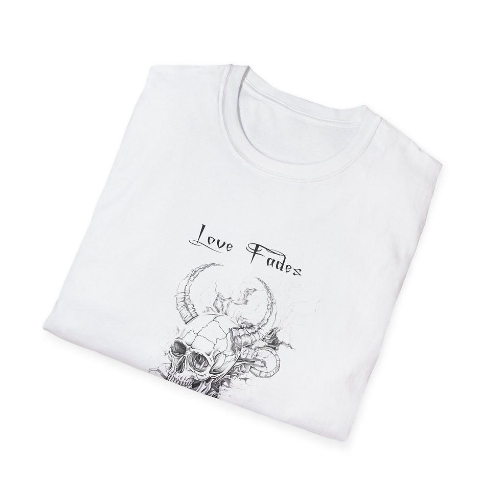 Thumbnail: Love Fades, Heavy Metal is Forever T-Shirt 