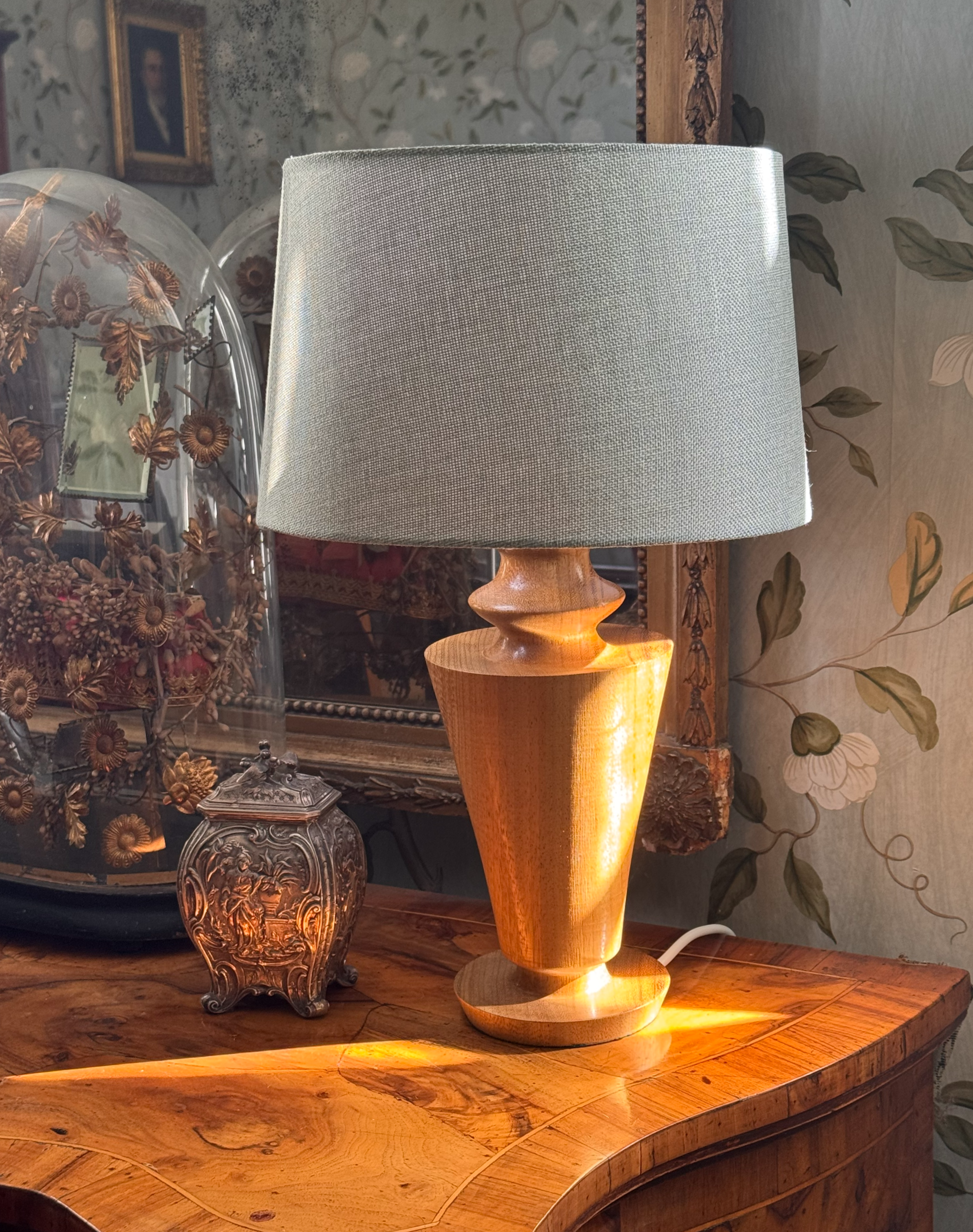 Iroko Table Lamp