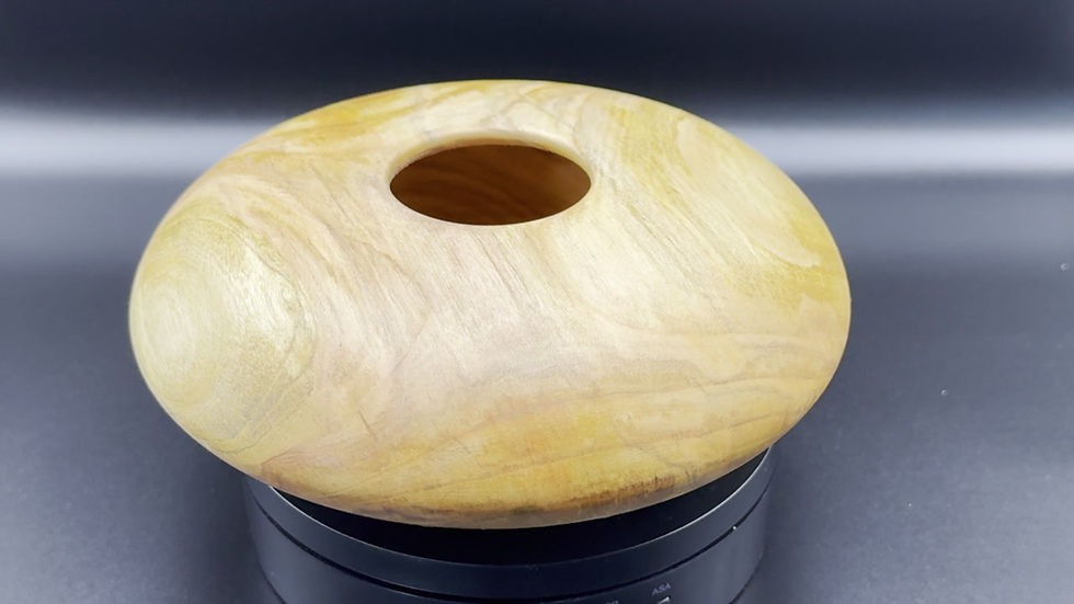 Thumbnail: Damson wood Hollow Form