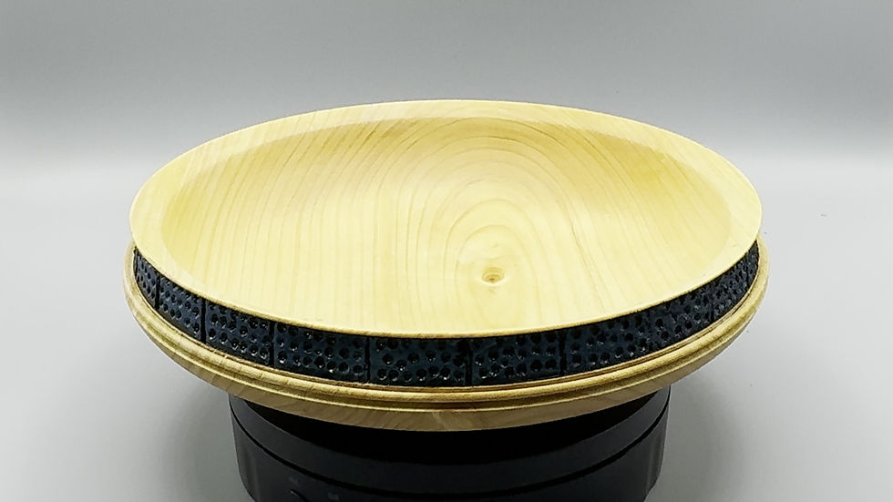 Thumbnail: Macrocarpa Textured Bowl 195 x 55mm
