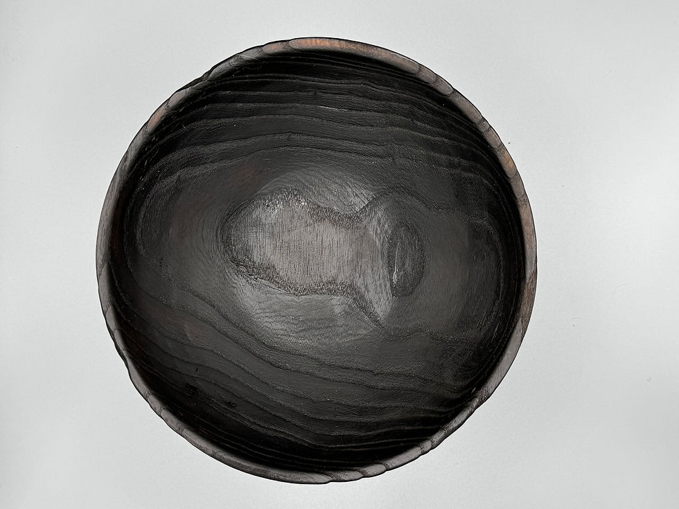 Thumbnail: "Yakisugi" Style Ash Bowl 190x60mm