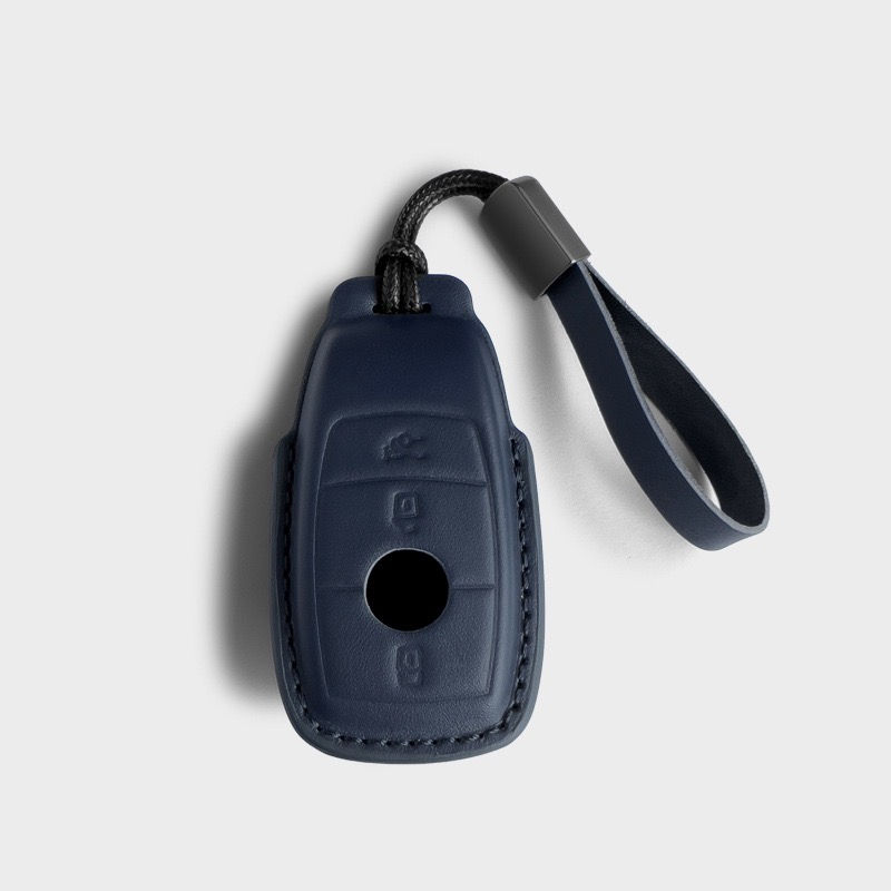 Thumbnail: Nappa Leather Key Cover for Mercedes-Benz - Classic