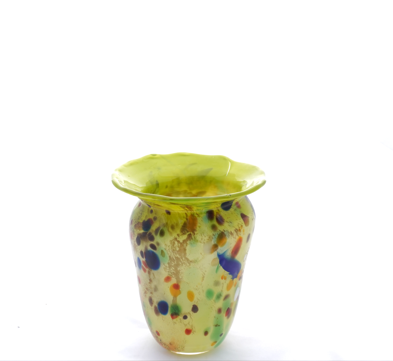 Speckled Garden Vase