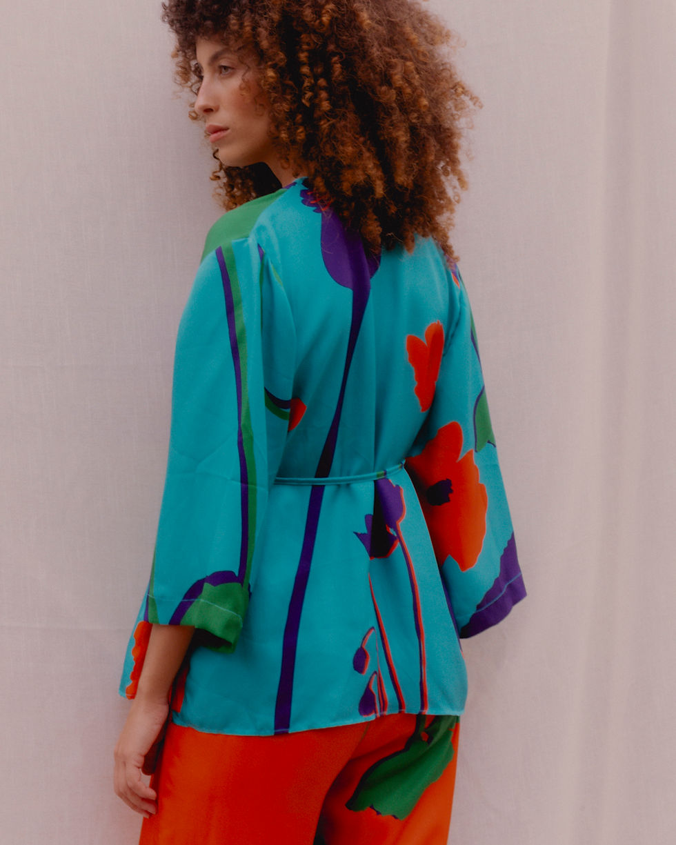 Miniatura: Kimono twill seda 