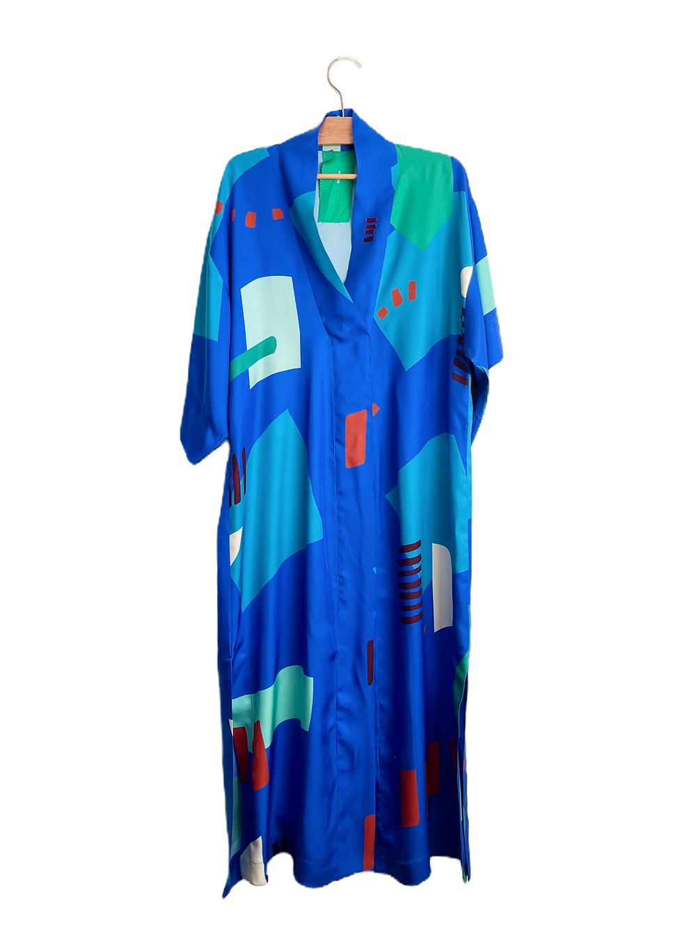Miniatura: Vestido kimono seda (+BORDA)