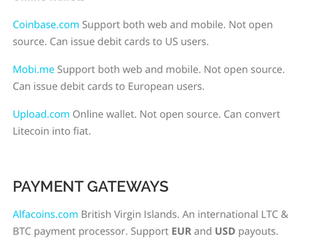 Digital Asset Wallets Now Added to the Litecoin Foundation Business Listing