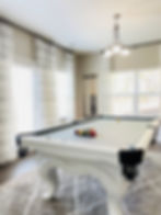 Villa Rica Georgia pool table area instead of a breakfast area