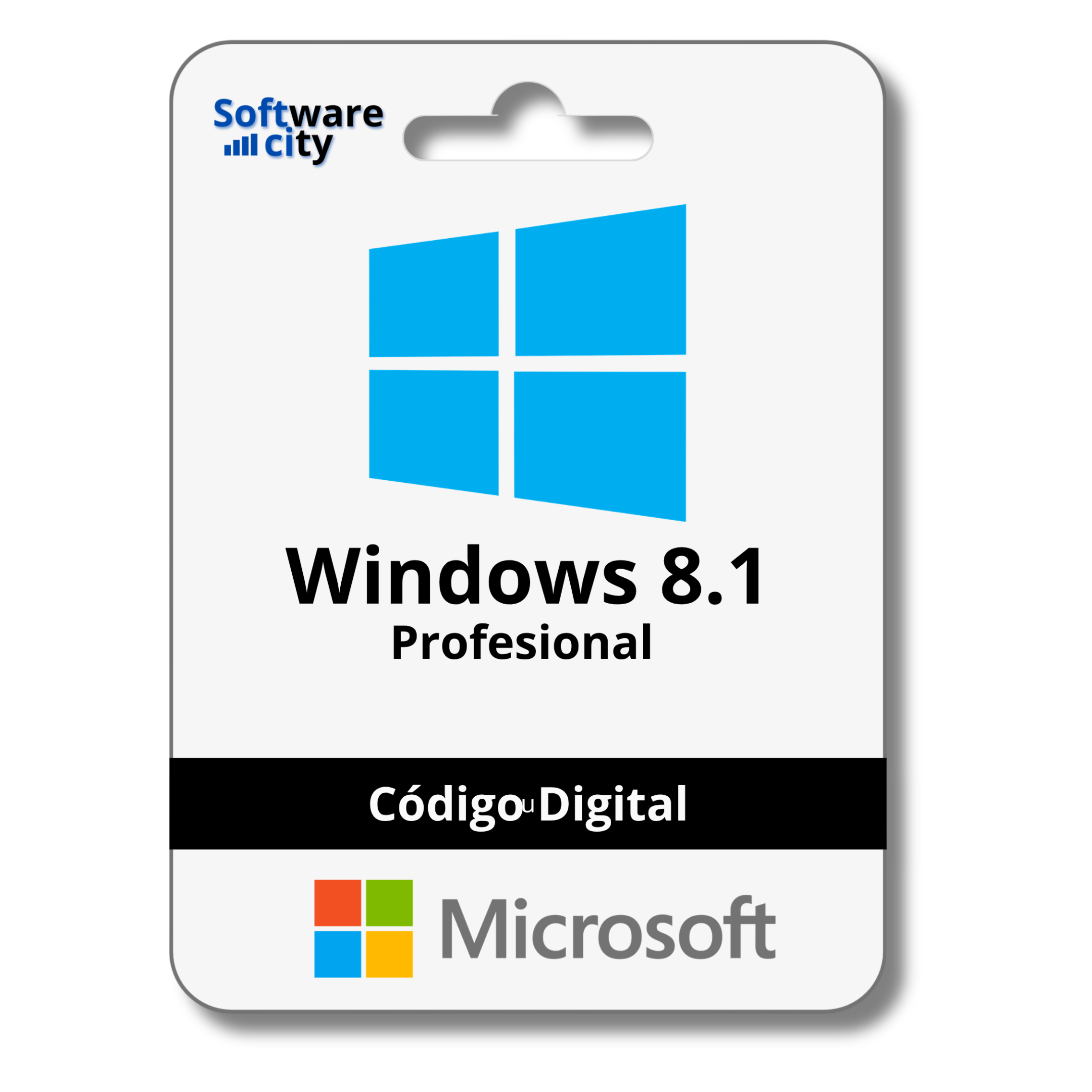 Microsoft Windows 8.1 Pro 1 PC Licencia Permanente