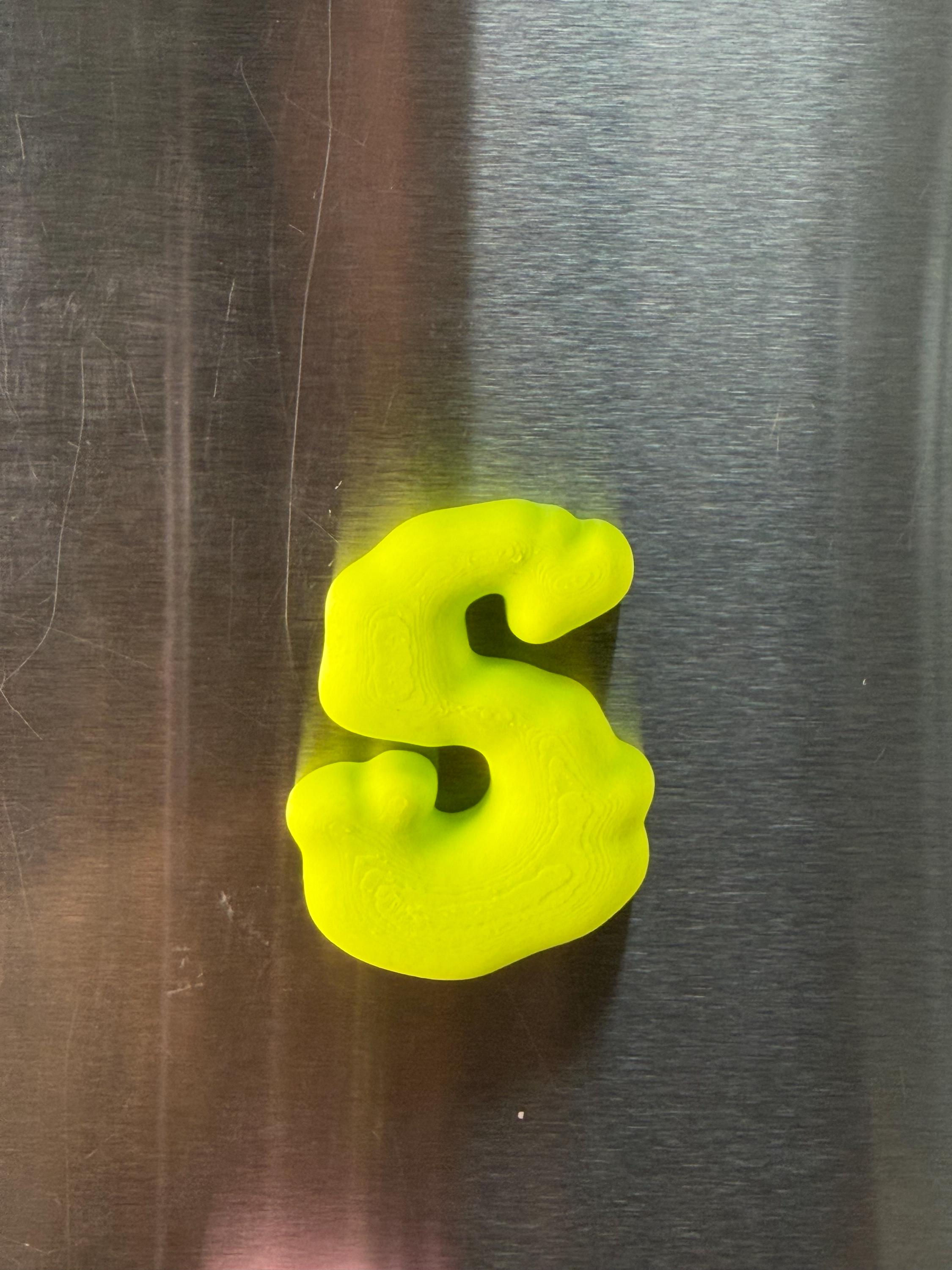 Stucks Creepster Green magnetic letter pack 35 pieces