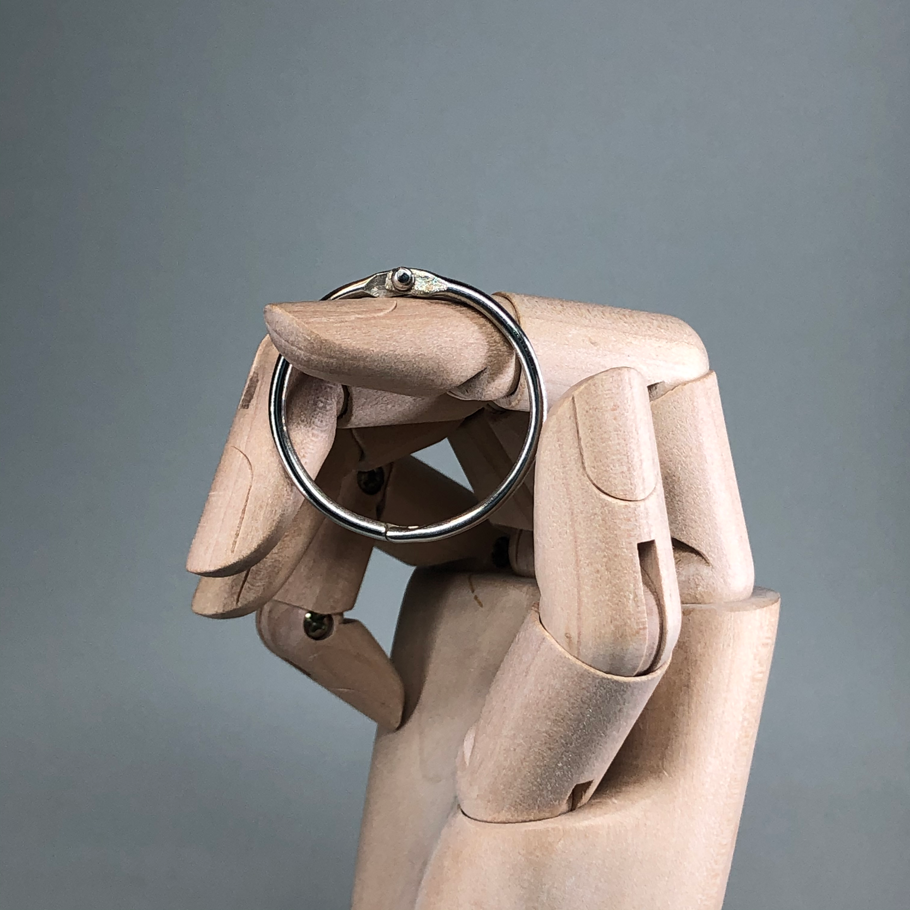 Metallirengas tipsille. 35mm 3kpl