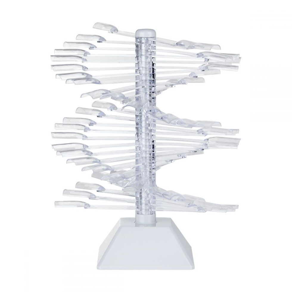 Värinäytealustat telinellä. Kirkas 60kpl