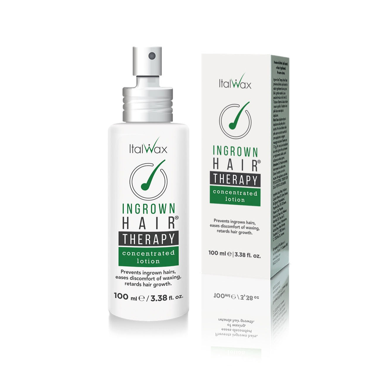 ItalWax. Sisäänkasvavien karvojen hoitosuihke. Ingrown hair lotion 100ml