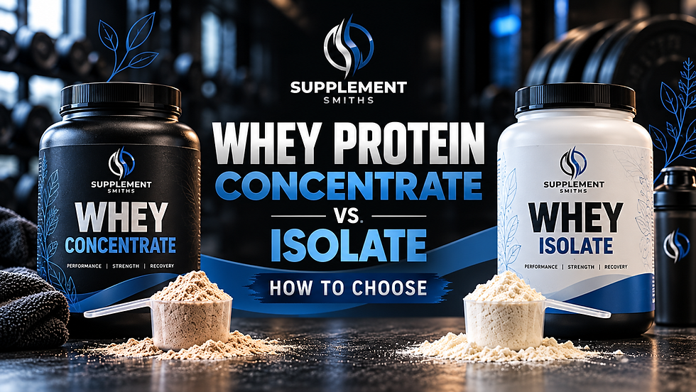 Whey concentrate vs isolate cover