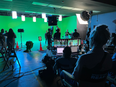 Green Screen Filming